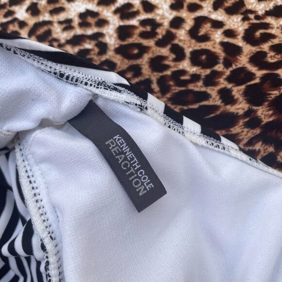 black and white striped halter top - Picture 7 of 7